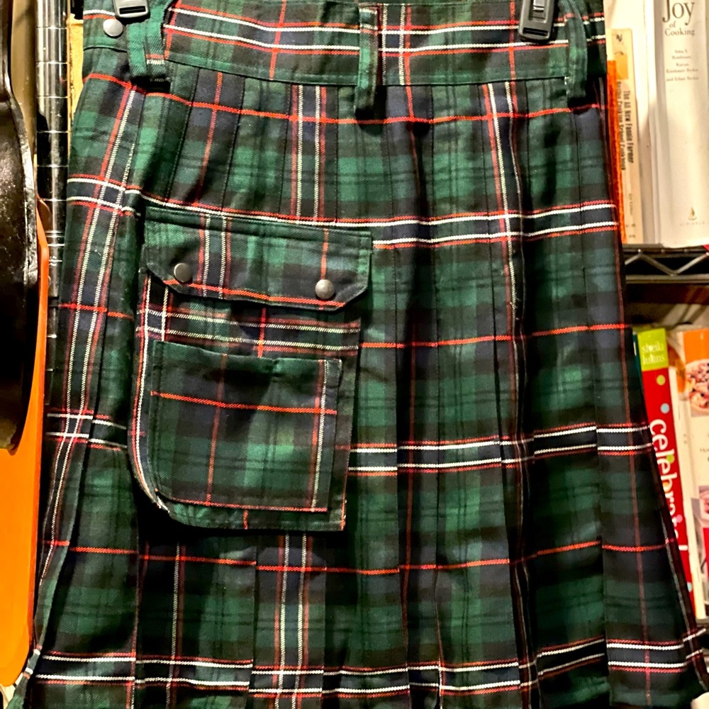 Men’s Standard Scottish National Tartan Utility Kilt from UT Kilts - Size 44